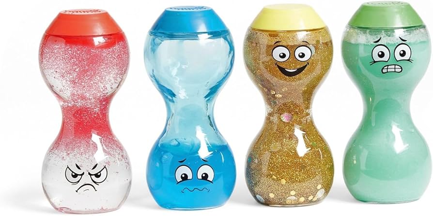 Amazon.co.jp: ラーニング リソーシズ リラックス感情ボトル 4本セット