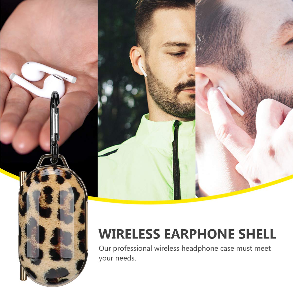 Gatuida 2pezzi Custodia Protettiva Per Auricolari Buds Design Shockproof Leggera e Compatibile Materiale Durevole Con Ritagli Precisi Per Ricarica Senza Rimuovere