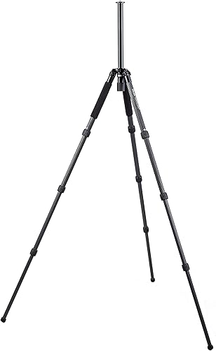 Miniatura 3 de SLIK Pro 824 CF - Trípode de fibra de carbono de 4 secciones, color negro