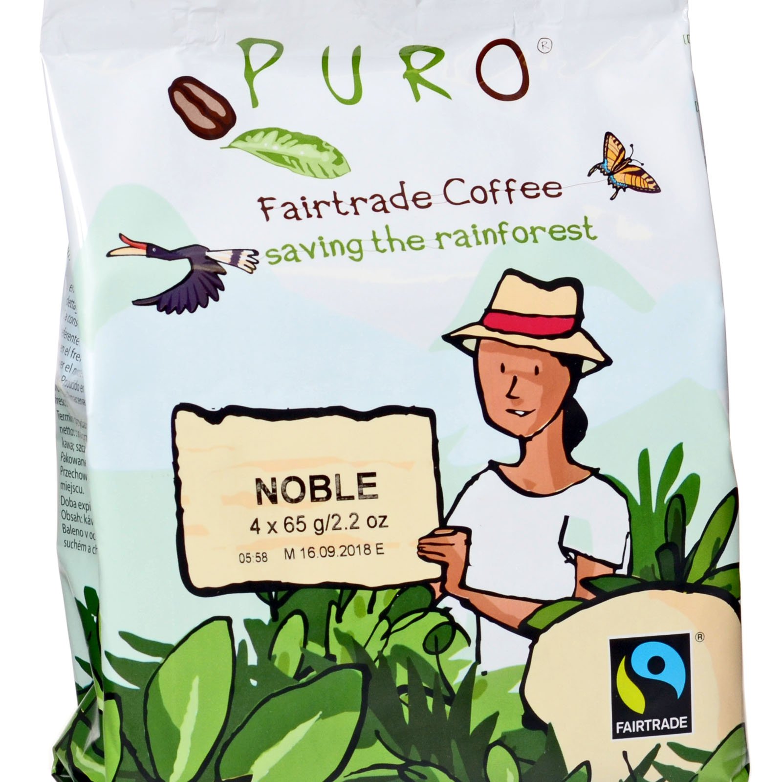 Miko Puro Fairtrade Noble Pouch-Beutel gemahlen 48 x 65g