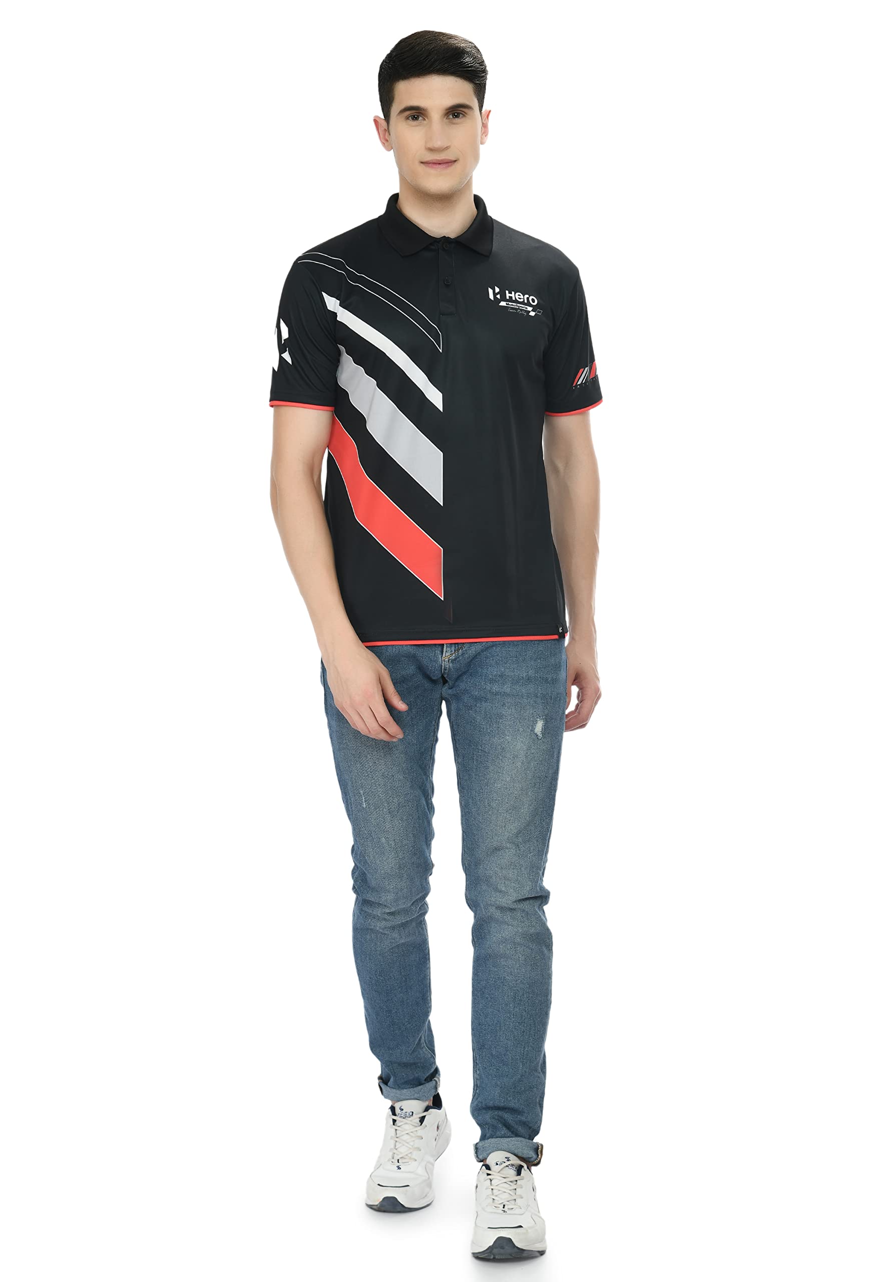 Hero MotoSports Rally Life Collection - Team Wear Polo T-Shirt-image-23