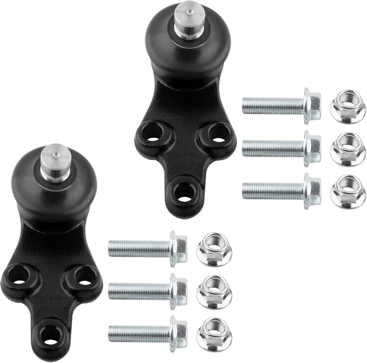 BOXI 2pcs Front Lower Ball Joints Assembly Fit for Hyundai Entourage 2007-2009 / for Hyundai Veracruz 2007-2012 / for Kia Sedona 2006-2012 / for Kia Sedona 2014 | K500073