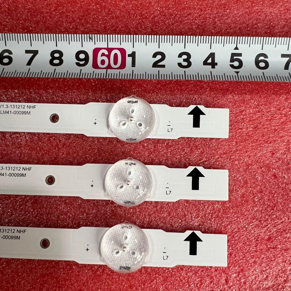 Tira de LED Compatible Fit For Samsung UE32J4100AW UE32H4500AW UE32H4510 UE32H4000 UE32H4500 BN96-35208A 30448A 30445A 30446A LM41-00431A 00041L(3pcs For 1 TV)