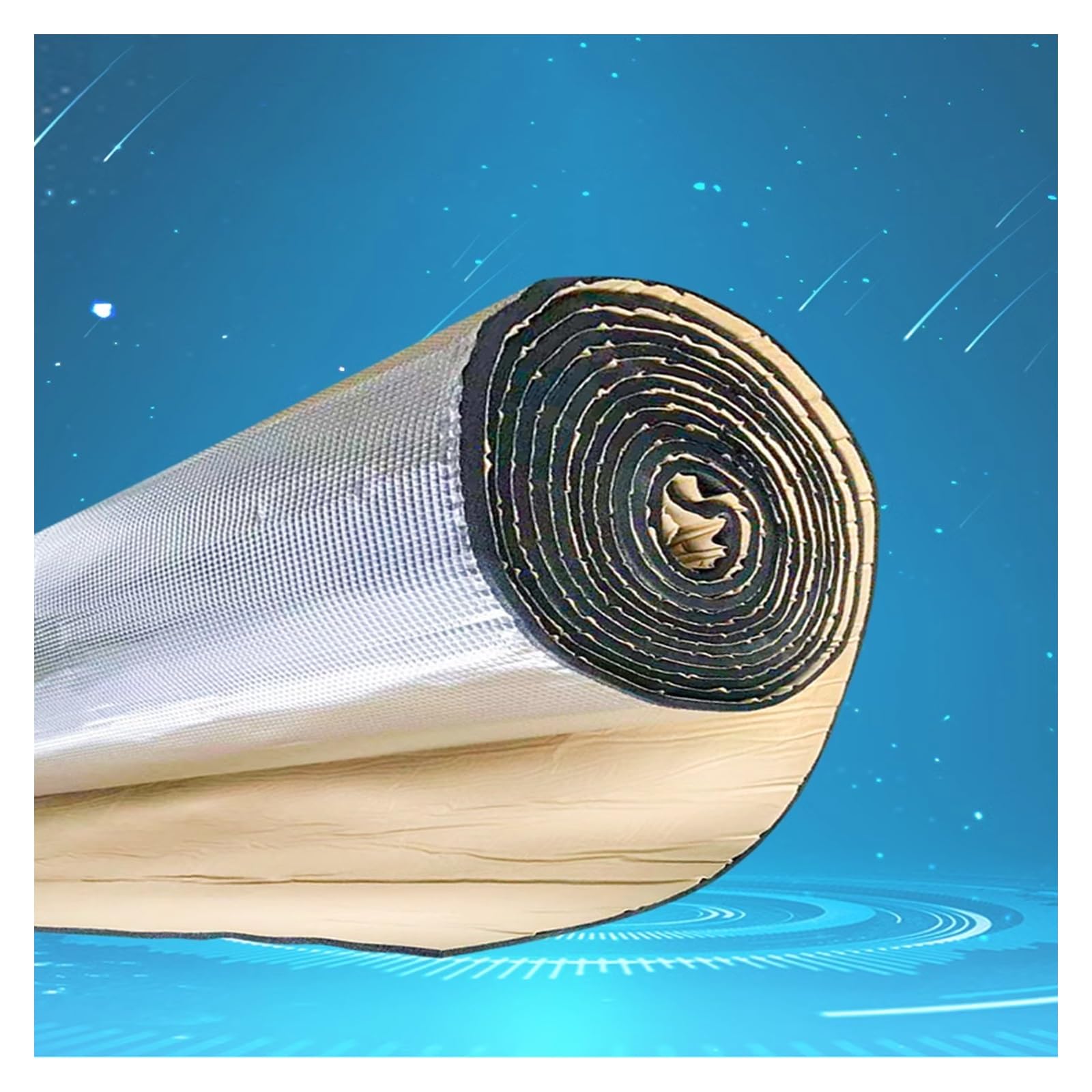 Lámina de aluminio autoadhesiva de 10 mm: soluciona el ruido y el frío en tu vehículo