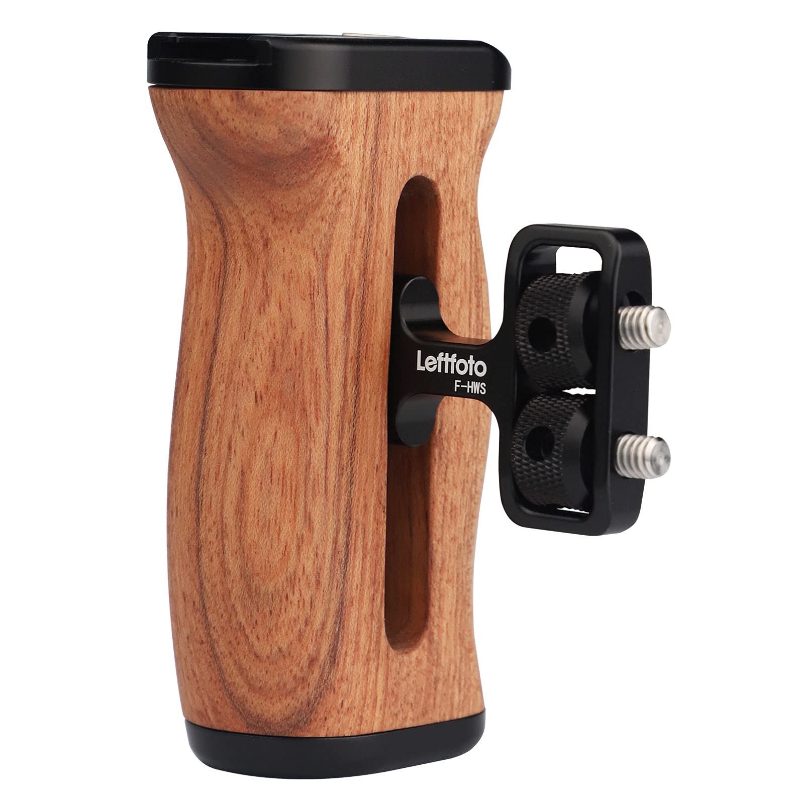 Poignée latérale universelle en bois, Support Appareil Photo, Accessoire Photographie, pour caméra vidéo DV DSLR, avec griffe de fixation 1/4'', finition bois