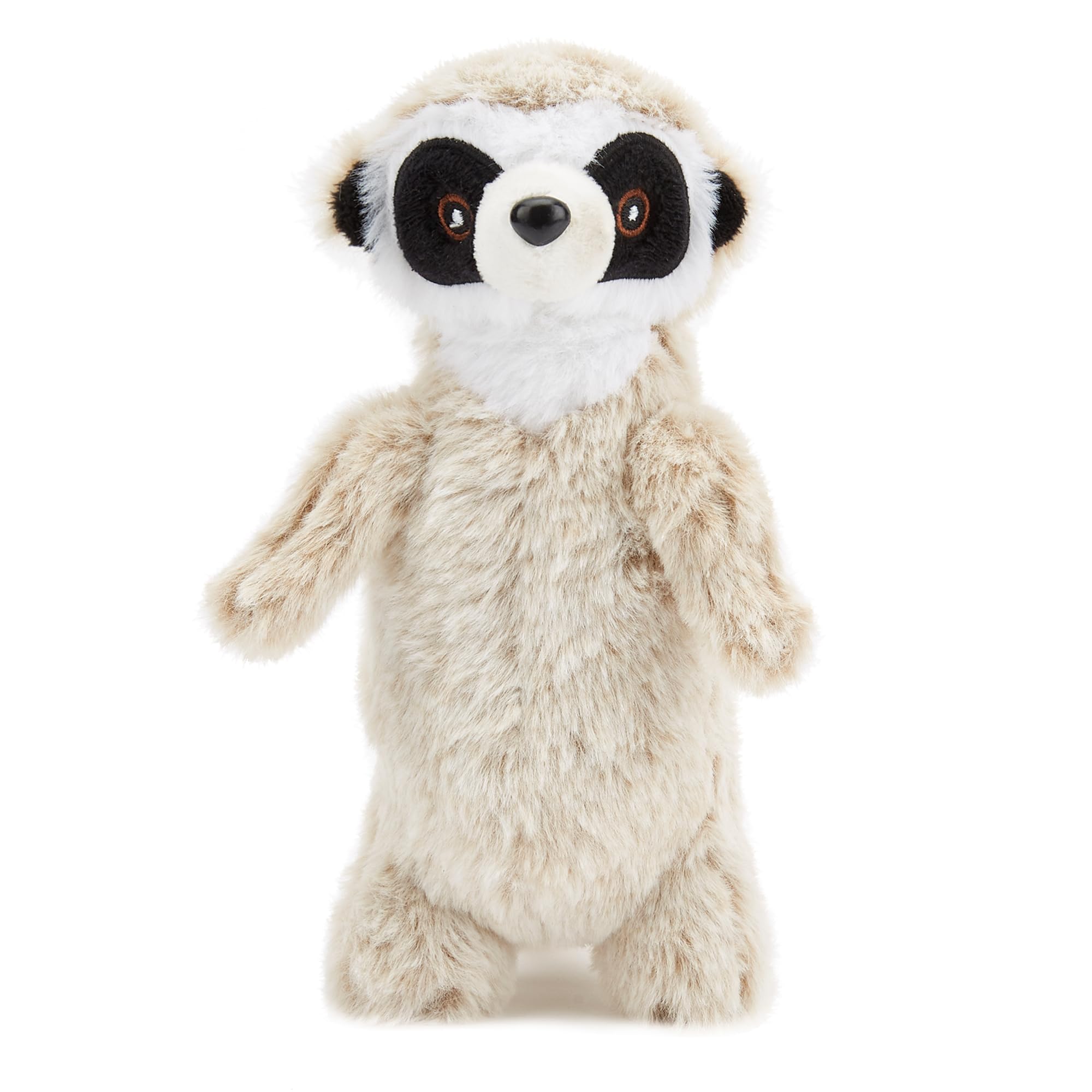 Zappi Co Ultra Soft Meerkat Plush Toy (20cm Height) - 100% Recycled, Eco-Friendly, Newborn Gift, Realistic Lifelike