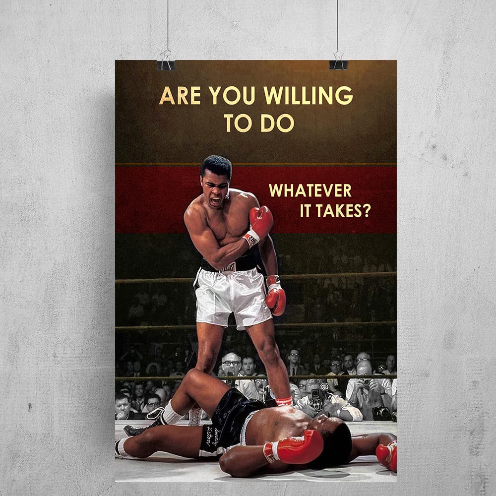 RedCloud 4.5x12 - Size Poster Collection (Muhammad Ali)