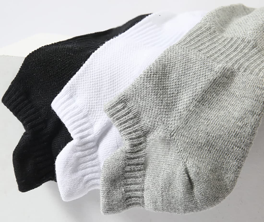 Galsang Calcetines de tobillo para mujer, atléticos, para correr, no se ven, acolchados, transpirables, con pestañas, 5-10#B1071