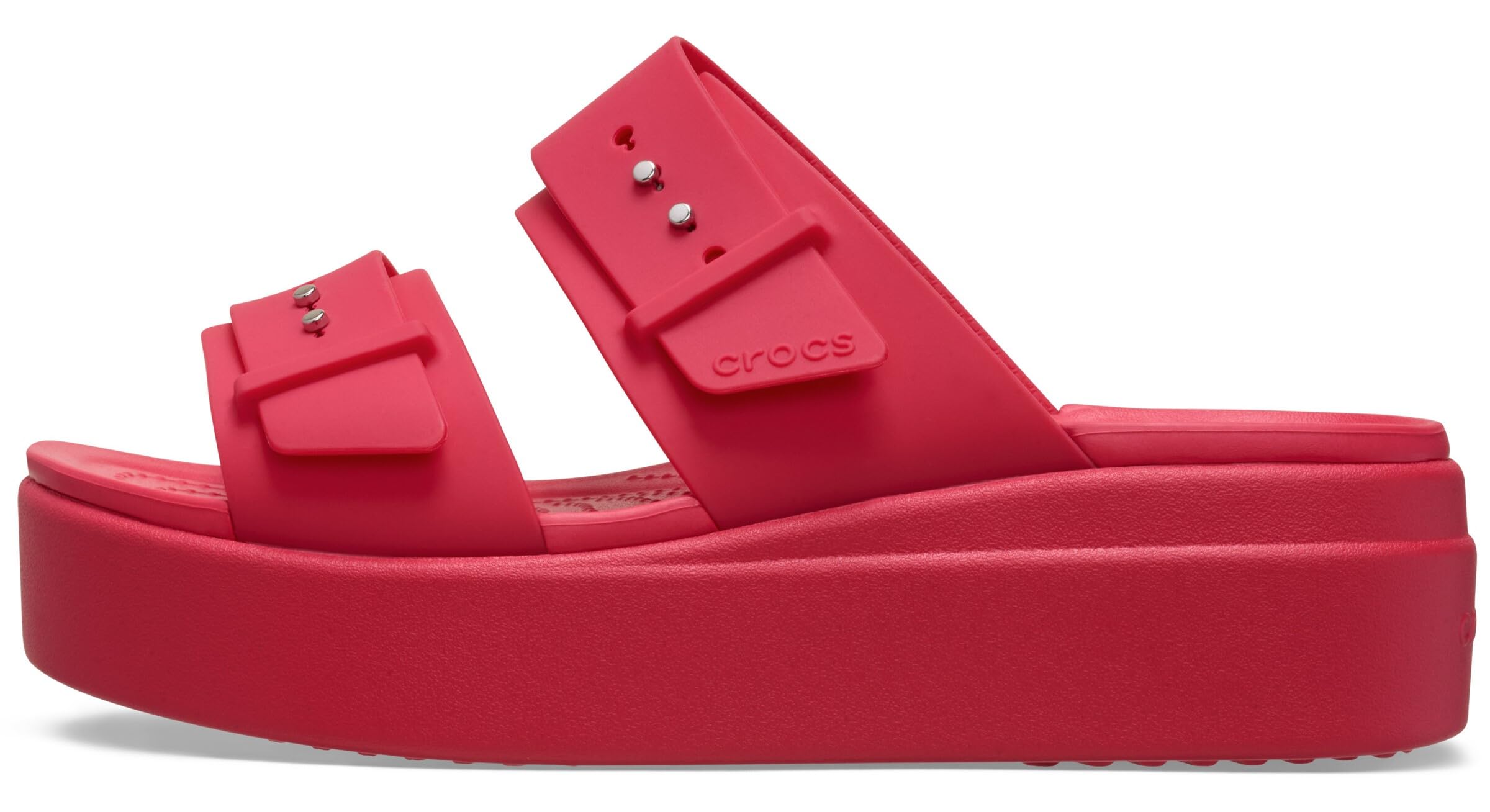 Crocs Kobiety Brooklyn Buckle Low WdgwSandał na koturnie