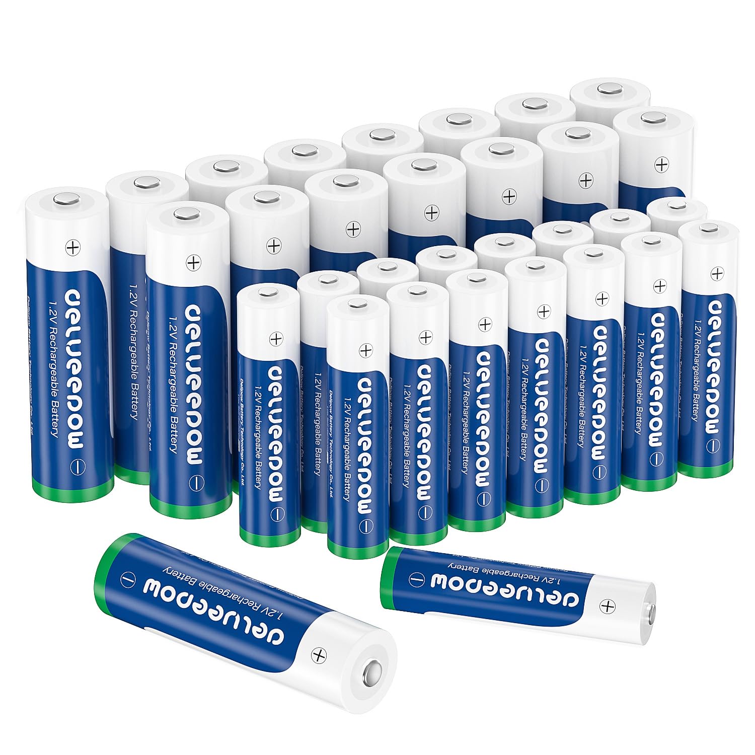 EverActive Akku D 10000 MAh – 2 Stück, Wiederaufladbar, Mit Geringer Selbstentladung