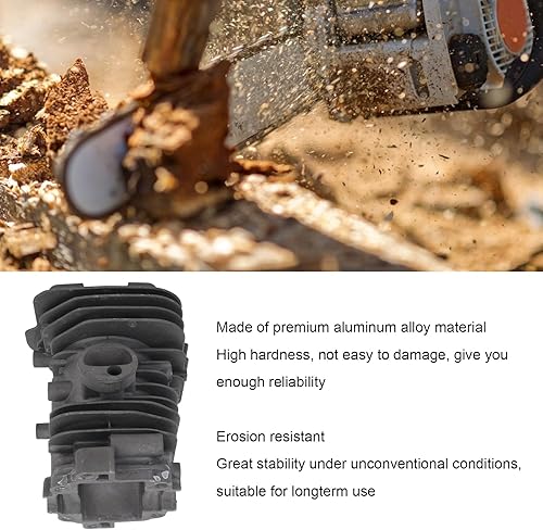 Miniatura 4 de TOPINCN Cylinder Piston Assembly 141 141Sp Gs4 941 50172021 Chainsaw for Gs410 Replacement Parts, 40mm Aluminum Electric Chainsaw Cylinder Piston