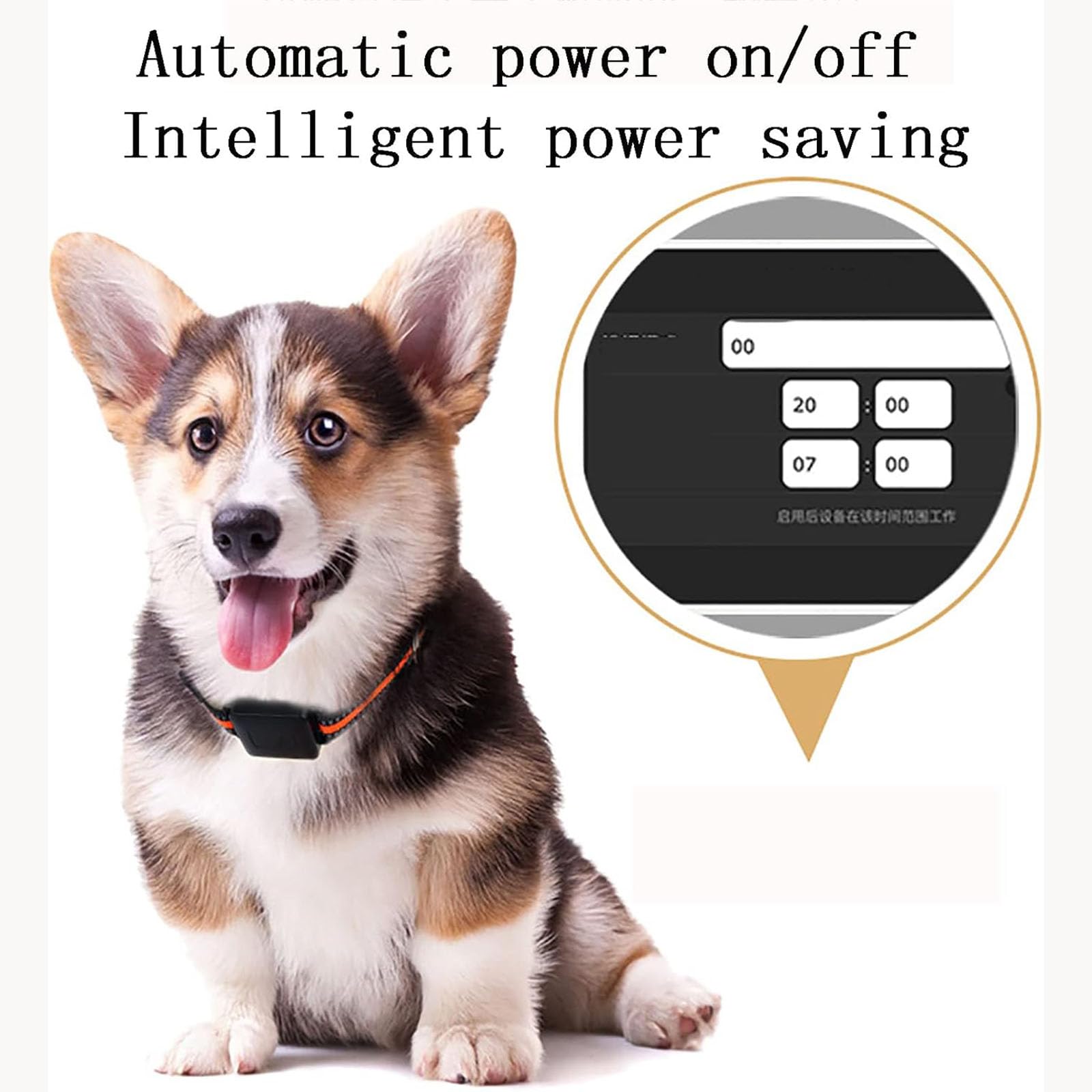 Collar Rastreador GPS For Mascotas, Sistema De Contención Eléctrico Portátil con Valla Inalámbrica For Perros, Monitor De Actividad, Impermeable, Recargable, For Perros, Gatos Y Mascotas