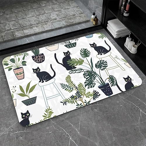 Miniatura 26 de Alfombra de baño - Alfombra de baño, mármol abstracto dorado - Absorbente antideslizante de secado rápido resistente a las manchas fácil de limpiar