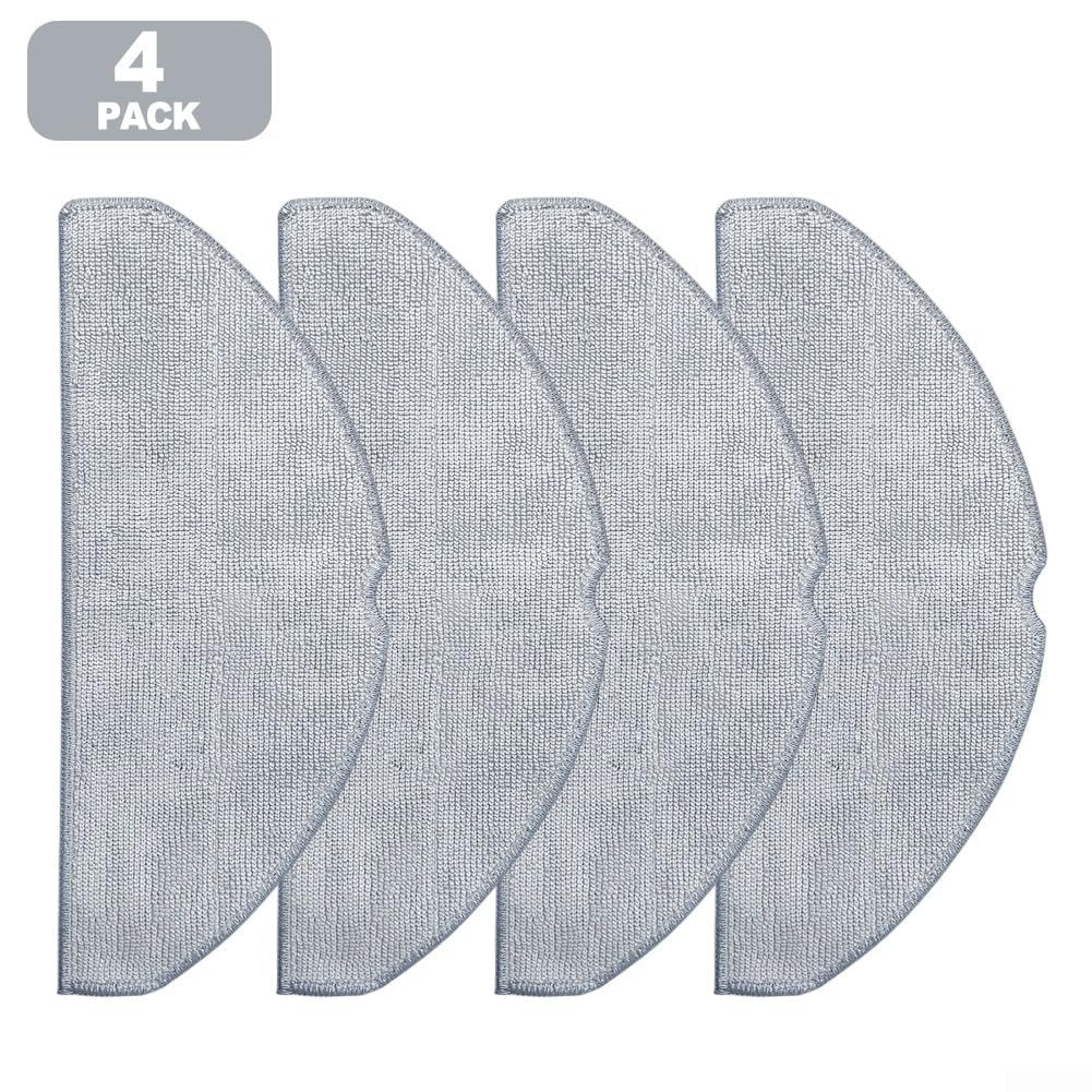 Roborock Panno di Ricambio per Aspirapolvere Q7 M5 M5+ L5 L5+ Q7B Q7T+ (4 Pezzi)