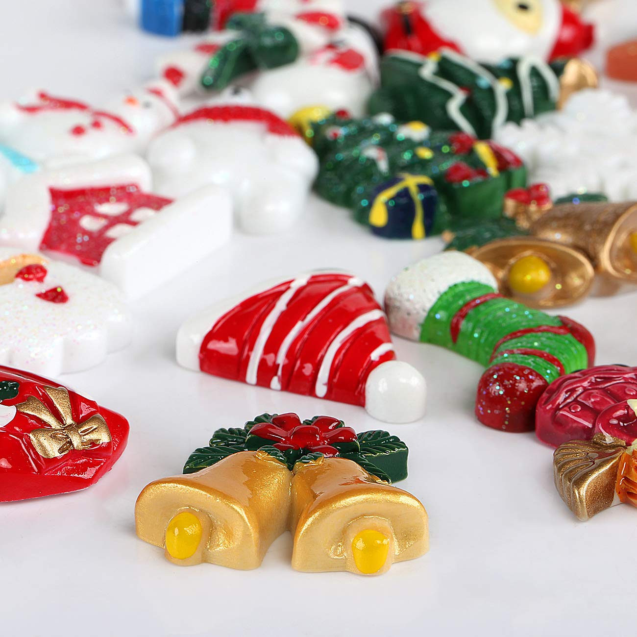 Lot De 28 Décorations De Noël à Suspendre Avec Ficelles, Père Noël