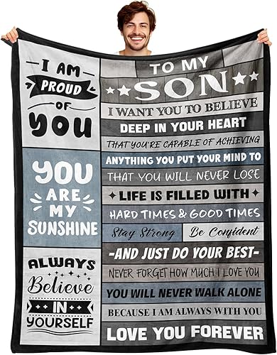 Son Birthday Gifts Ideas - Adult Grown Sons Gifts from Mom D - Graduation Gifts For Son