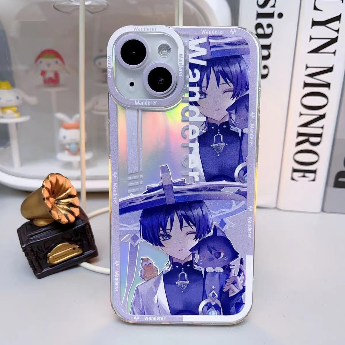 Amazon.co.jp: JIACAI 原神 スマホケース 放浪者 携帯カバー げんしん