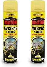 VINFERMATON Insecticida Avispas y Avisperos Exterior Pack 2×600 ml | Antiavispas | Alcance hasta 4 m | Acción Inmediata Profesional | 100 % MADE IN SPAIN