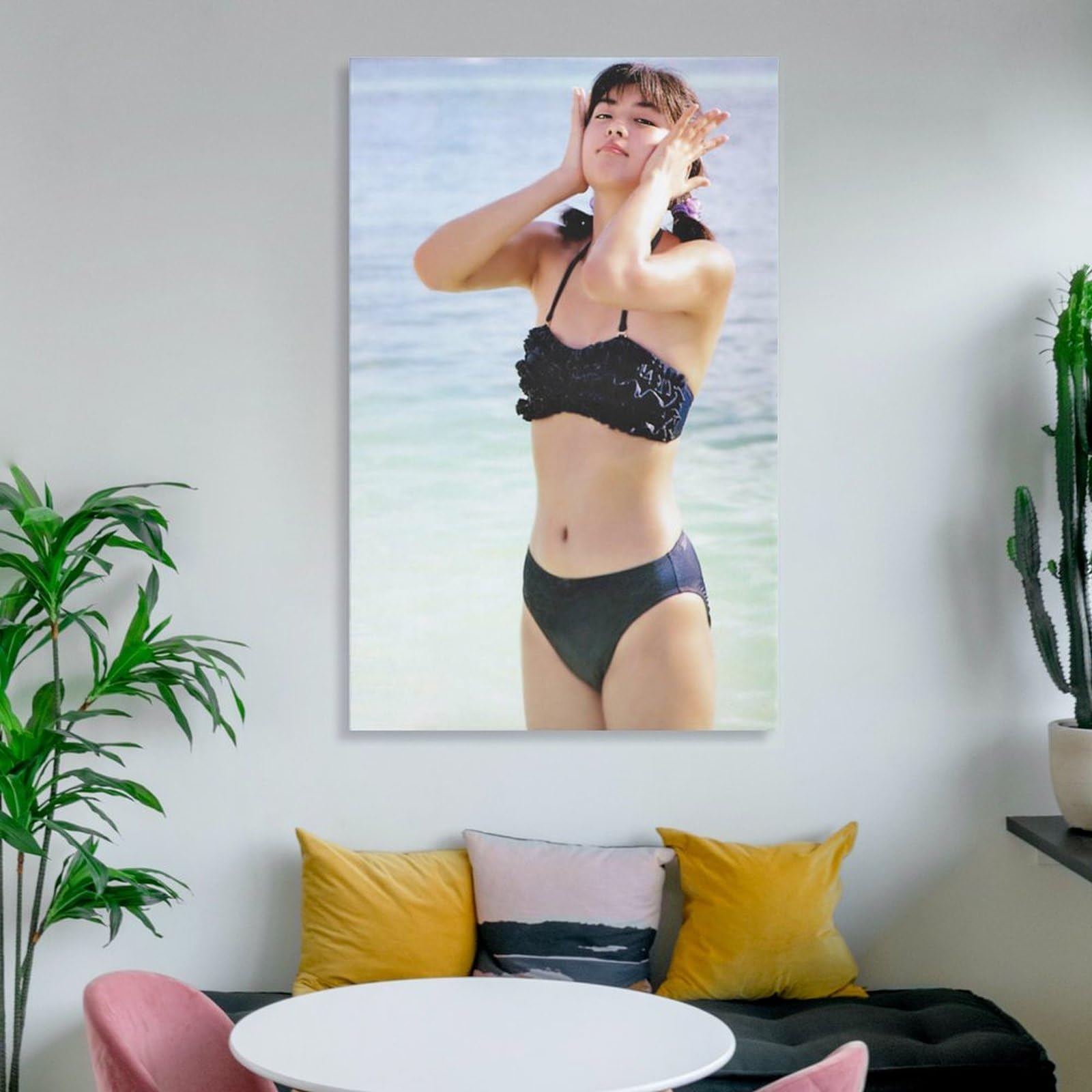 Amazon.co.jp: 中山忍水着セクシー写真壁飾りポスター ホーム装飾