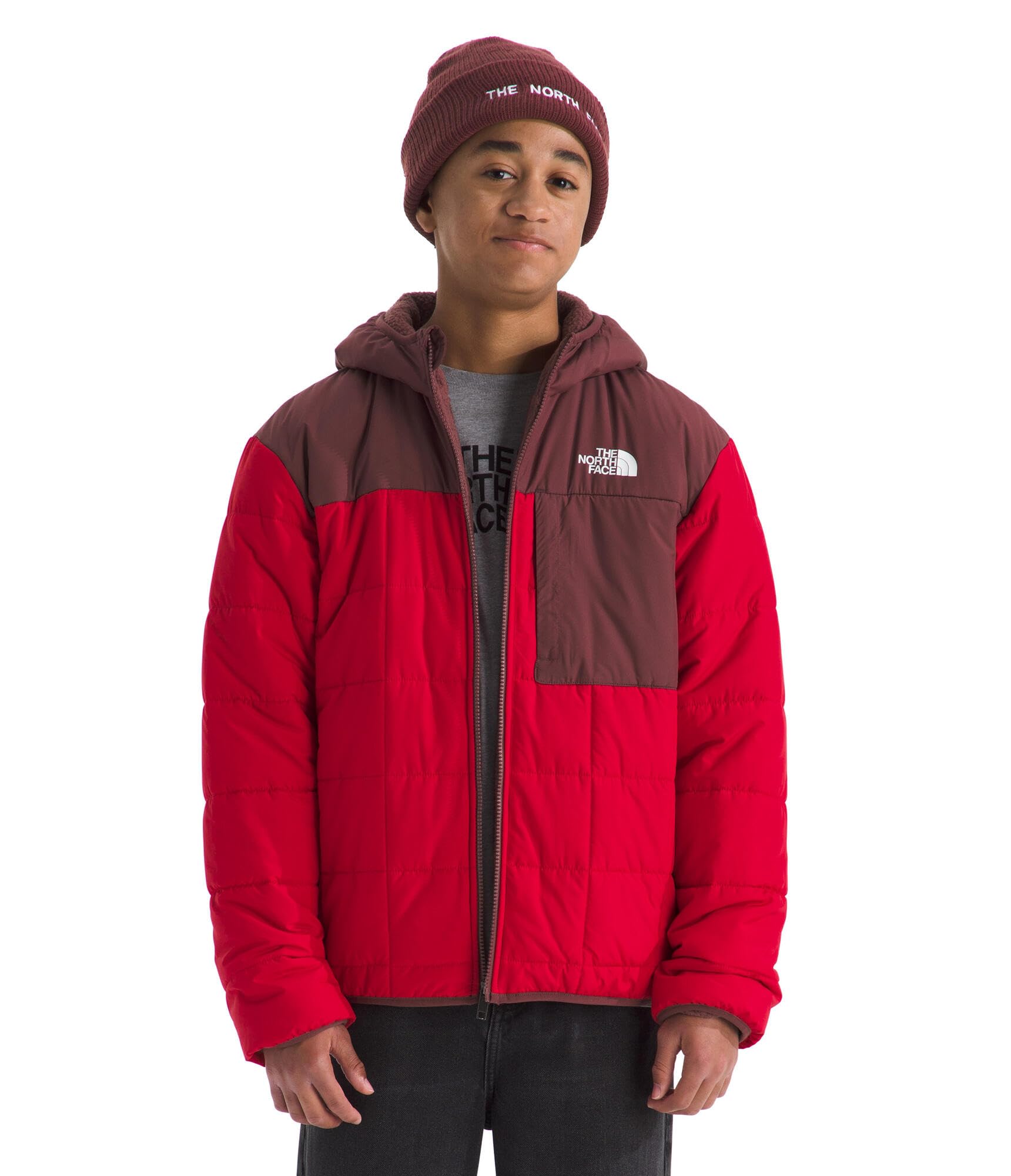 The North Face Boys' Reversible Shasta Full Zip Hooded Jacket