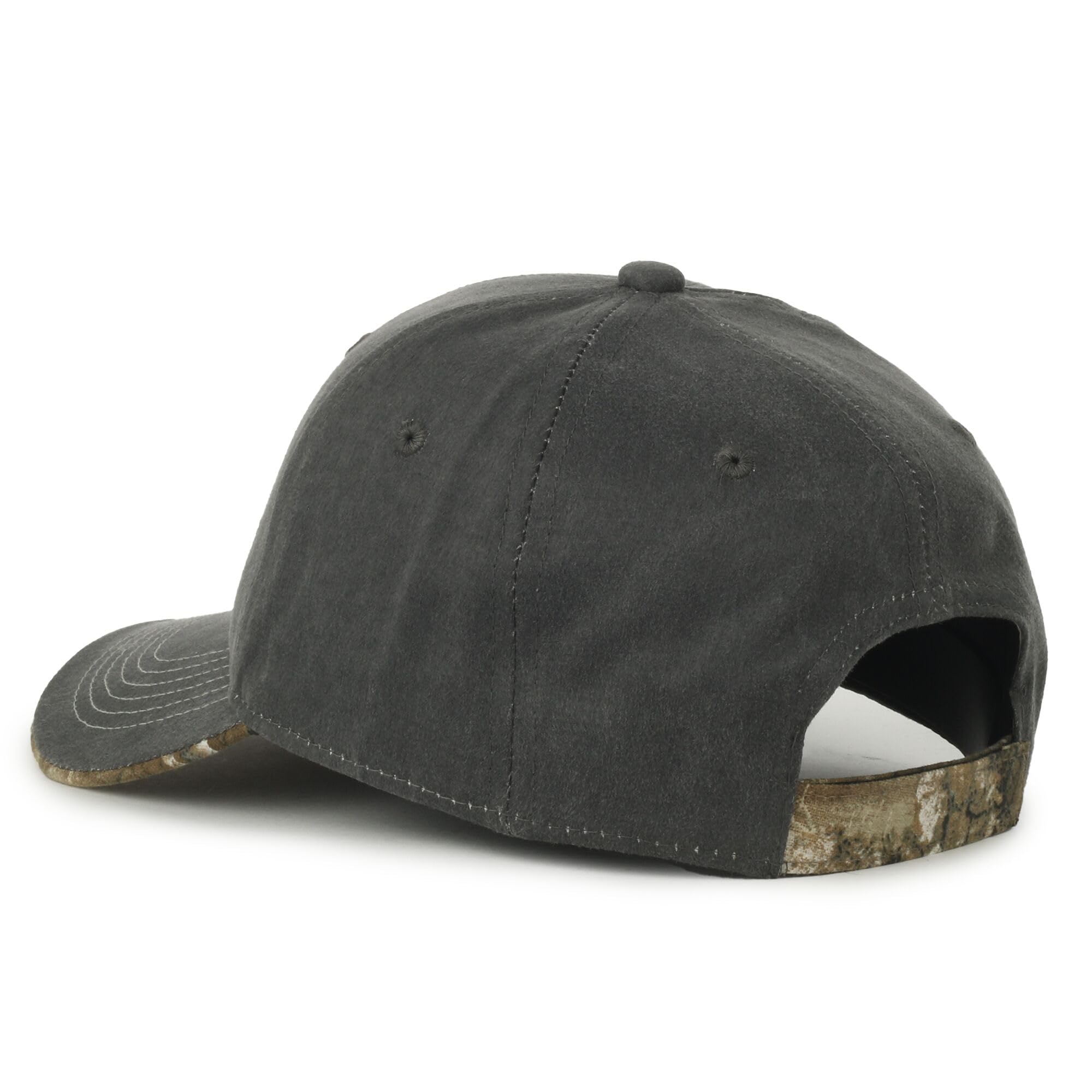 Outdoor Cap Dodge Ram Realtree Visor Edge Charcoal Camo Jagd-Hut