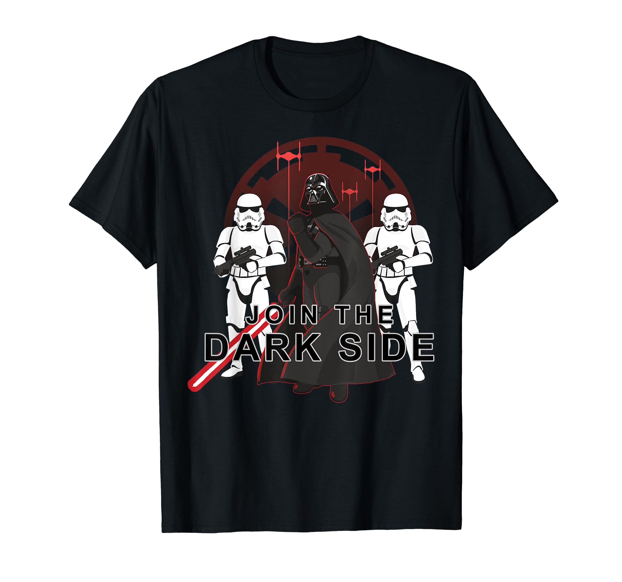 Star Wars Galaxy Of Adventures Join The Dark Side T-Shirt, Black