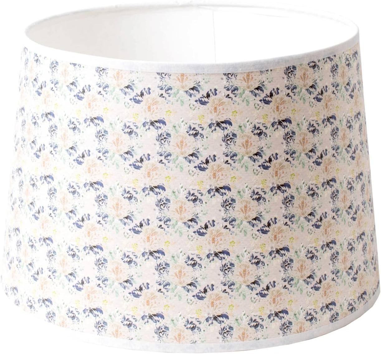 Aladdin Parchment Oil Lamp Shade, 12 inch Base Fitter. Floral Tapestry Design
