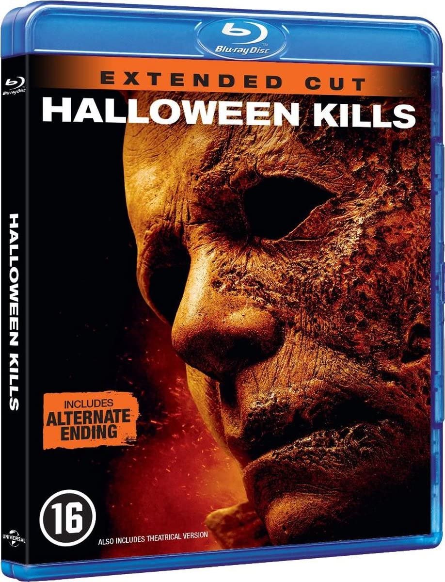 Halloween Kills Blu Ray para noches de cine de miedo y maratones de suspense nocturnos