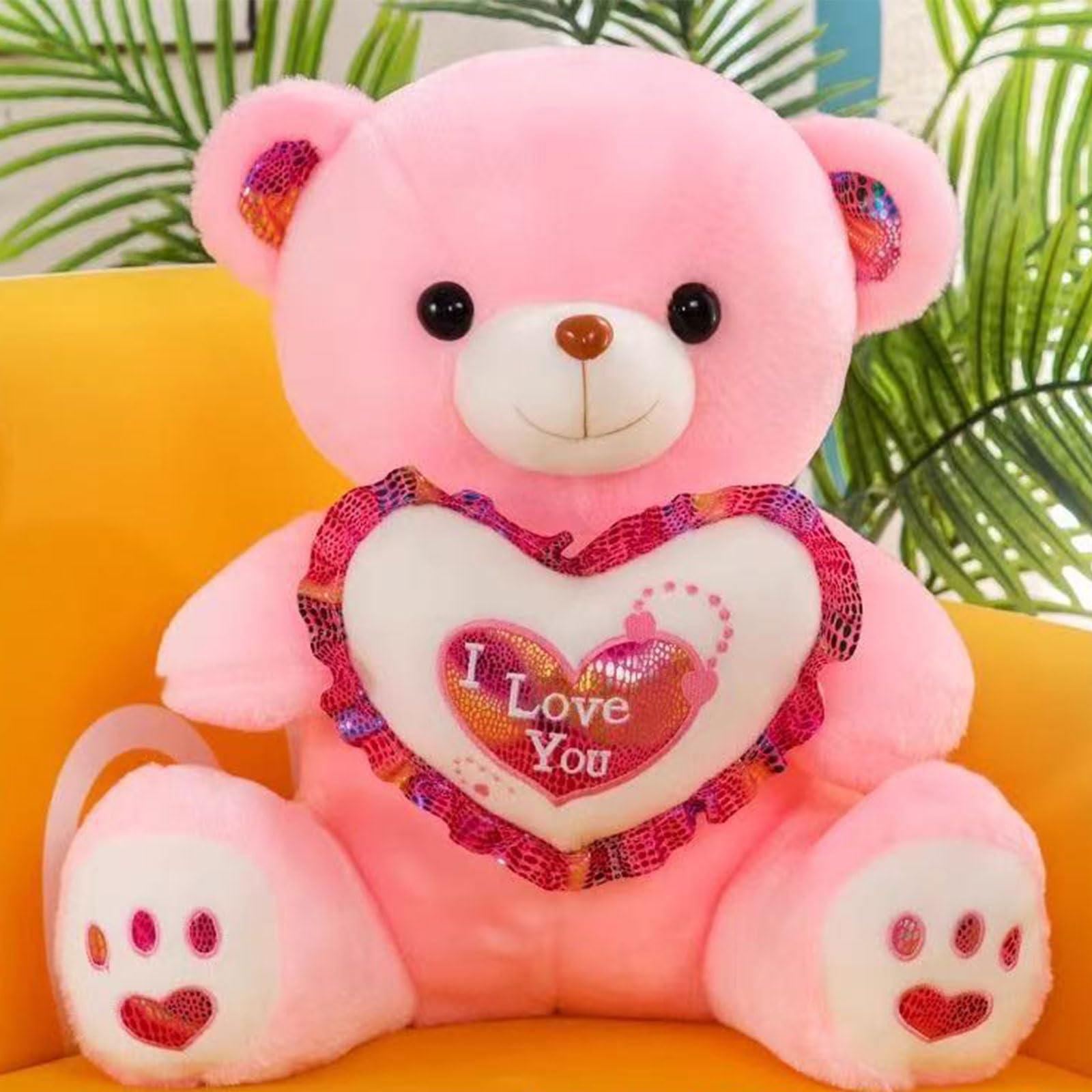 Hübscher Plüschbär, Kuscheltier, Spielzeug Ausdruck von Liebe und süßen Überraschungen, Geschenke für Paare, emotionaler Bär