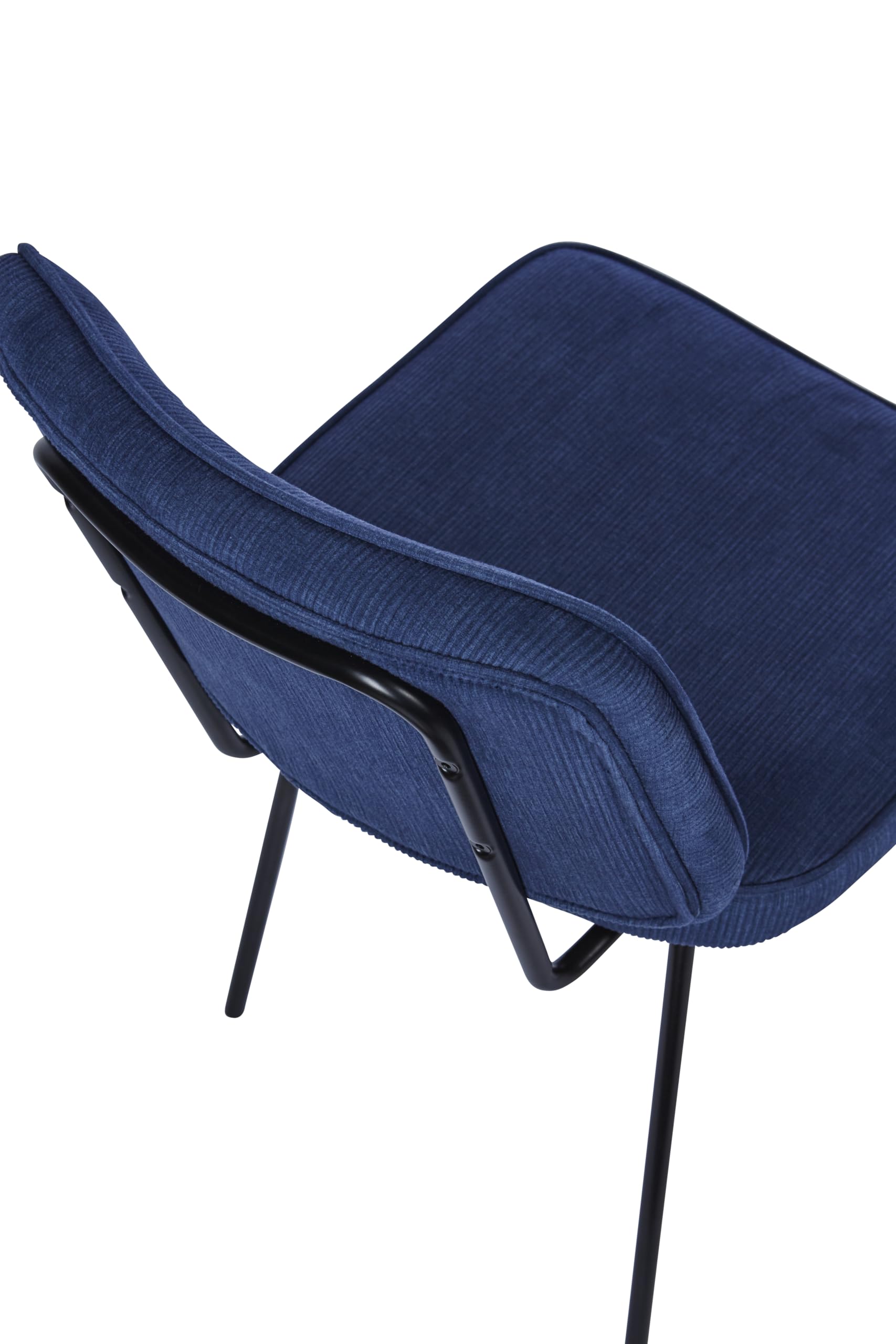 TOM TAILOR HOME Tube Chair - Juego de 2 sillas de comedor, color azul vaquero