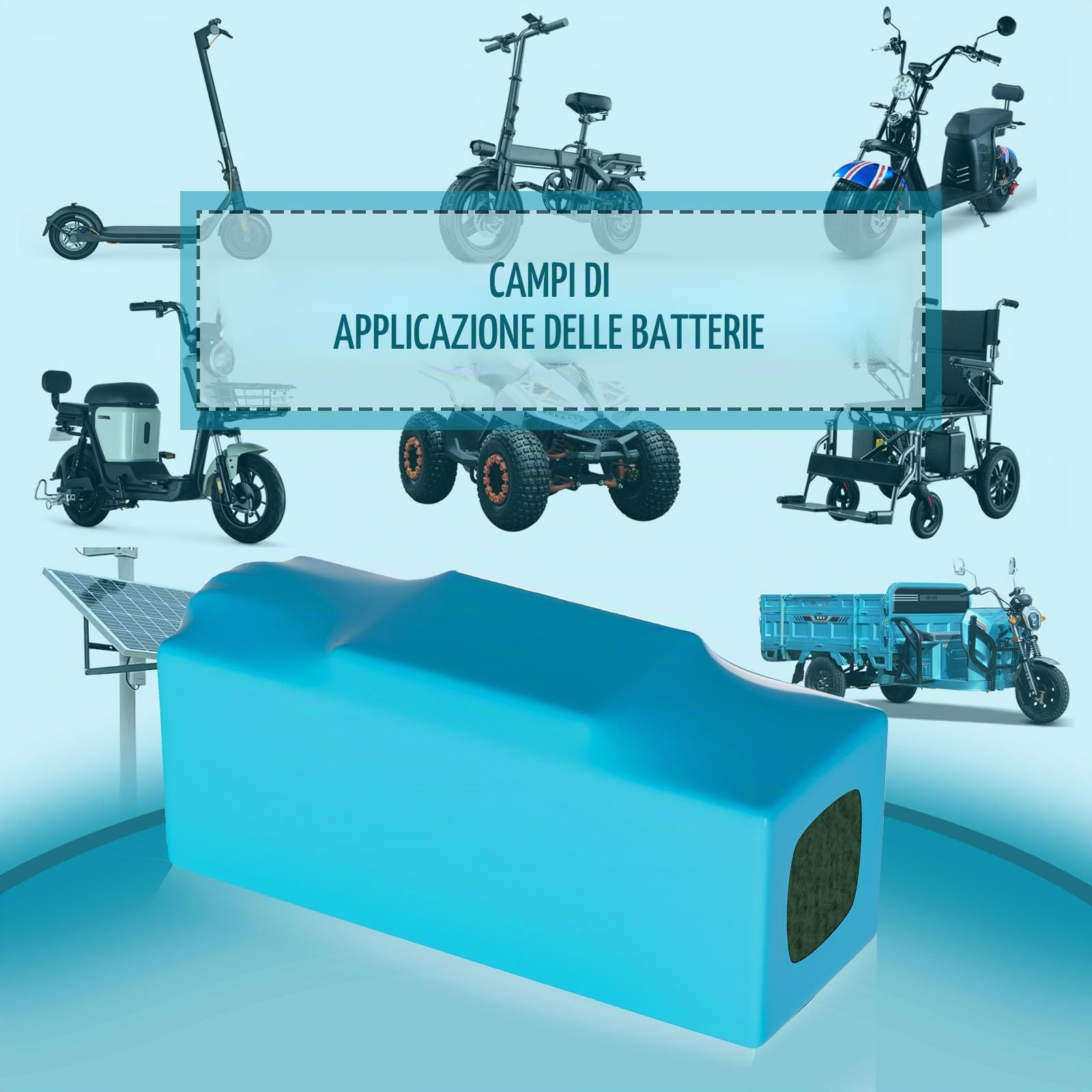 Seilylanka 36V 12Ah 10S4P Li-Ion Batteria E-Bike Ebike Bicicletta elettrica 42V 190x90x70mm