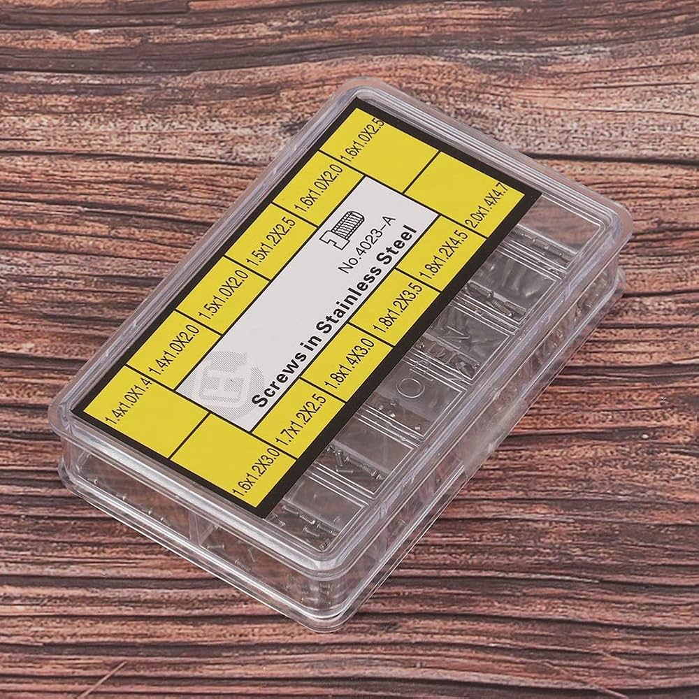 Amazon.co.jp: AYNEFY 時計ケースねじ、ステンレス鋼時計裏蓋ねじ時計