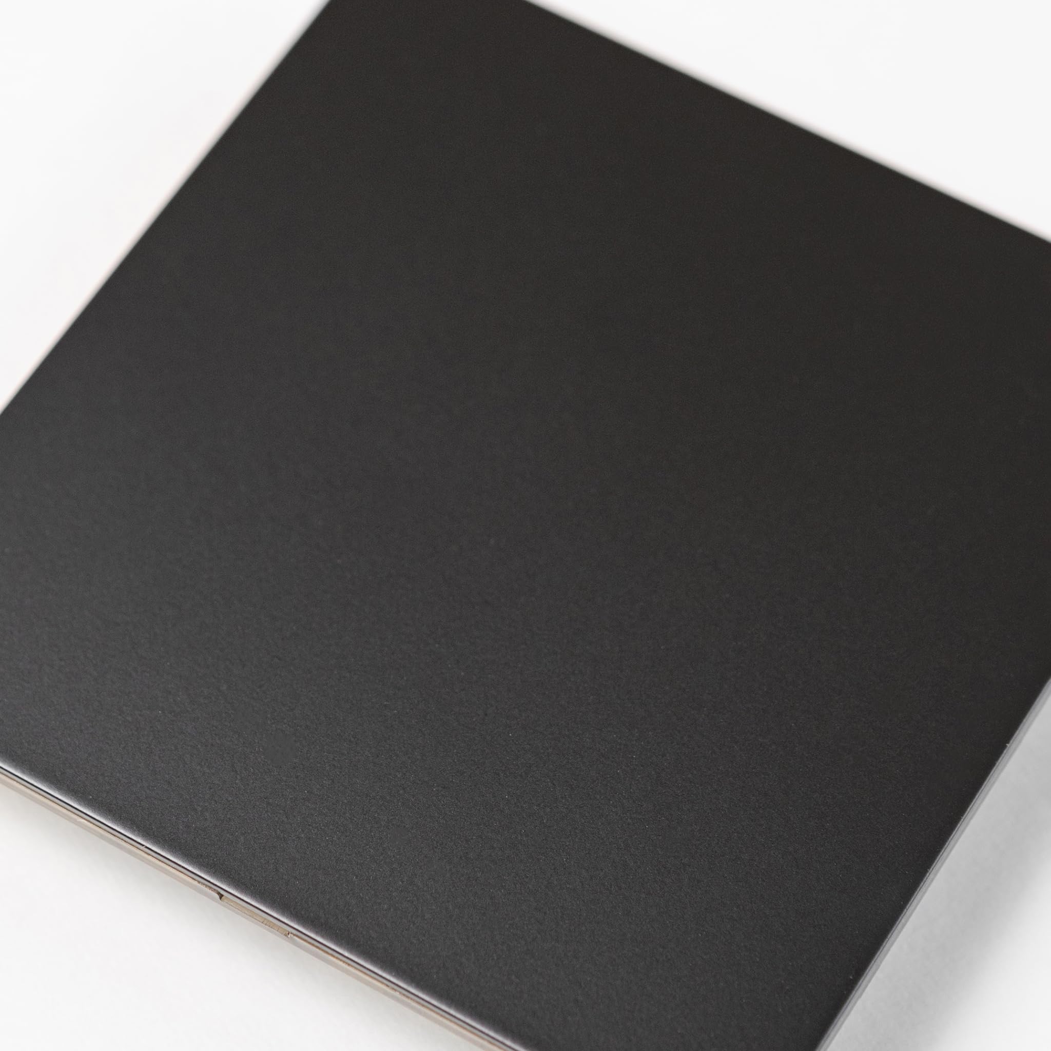 Matte Black Straight Knurled Switches and Sockets (Blank Plate 3X3)