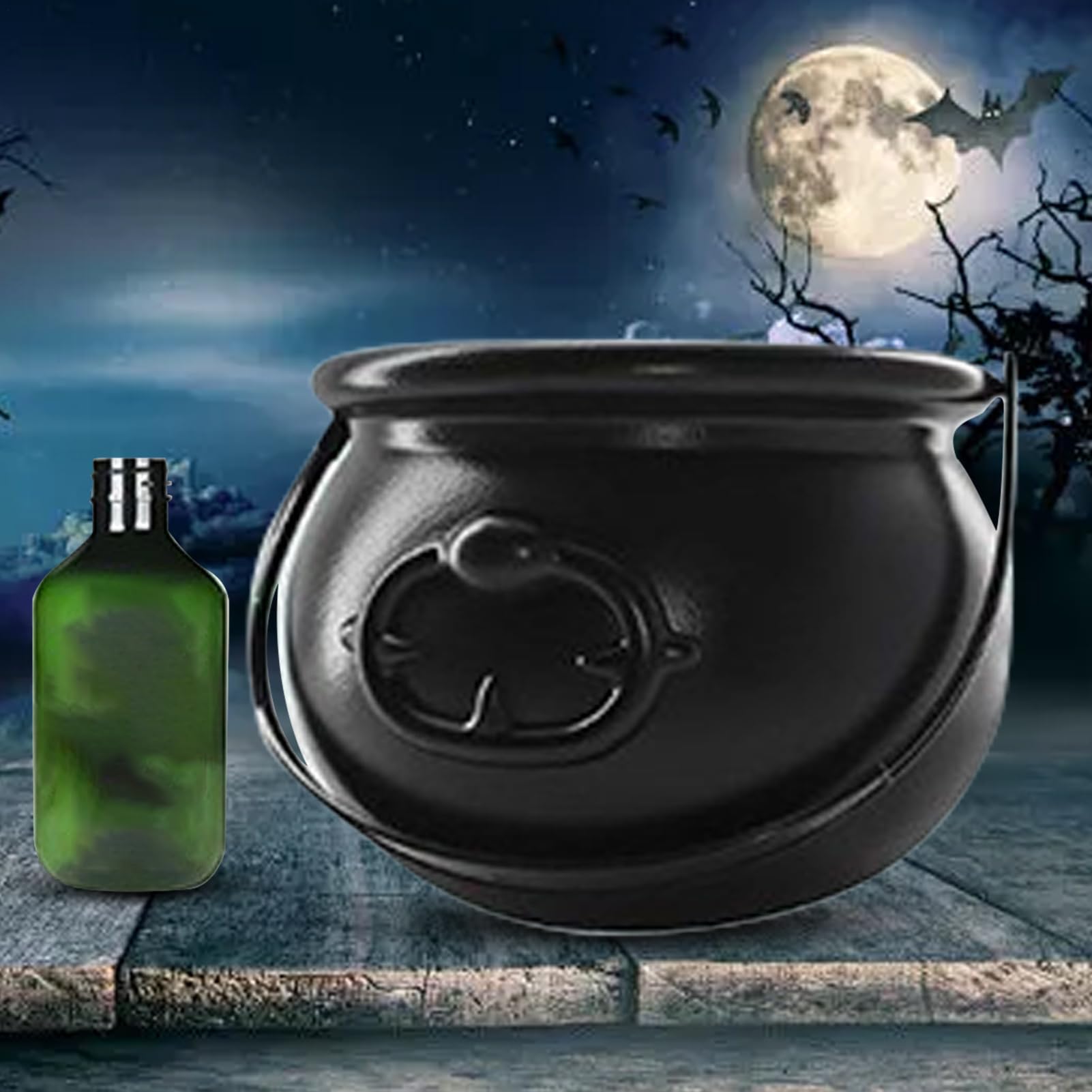 Calderone Decorazioni per Tavolo di Halloween | Decorazione Per Casa Cucina Ufficio Aula Estiva Interno Esterno