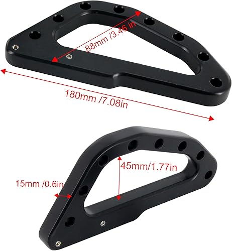 Miniatura 3 de UTV X3 - Mango de barra antivuelco compatible con Can-Am Maverick X3 XDS XRS XMR XRC Turbo RR 2017-2023, mango de aluminio resistente con
