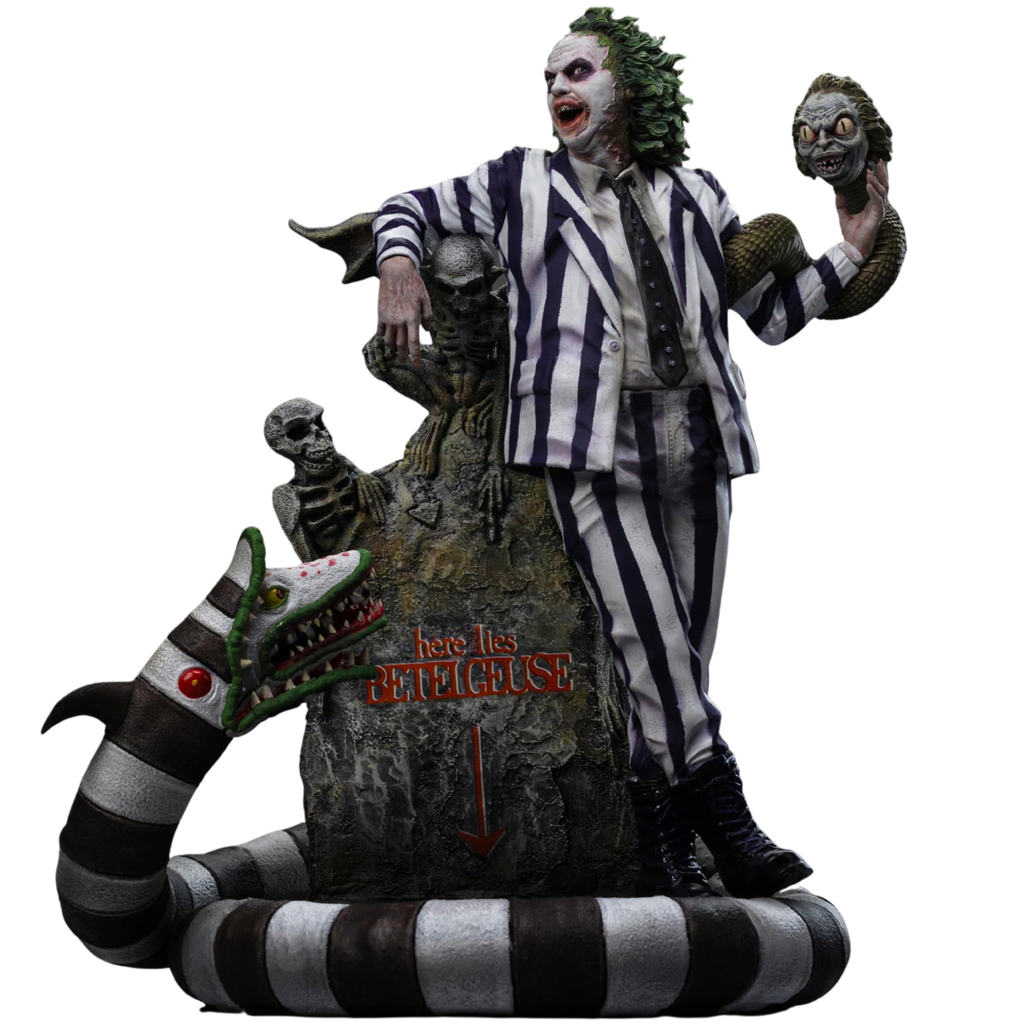 Iron Studios Art Scale Statue 1/10 Beetlejuice Beetlejuice Beetlejuice 7.25"