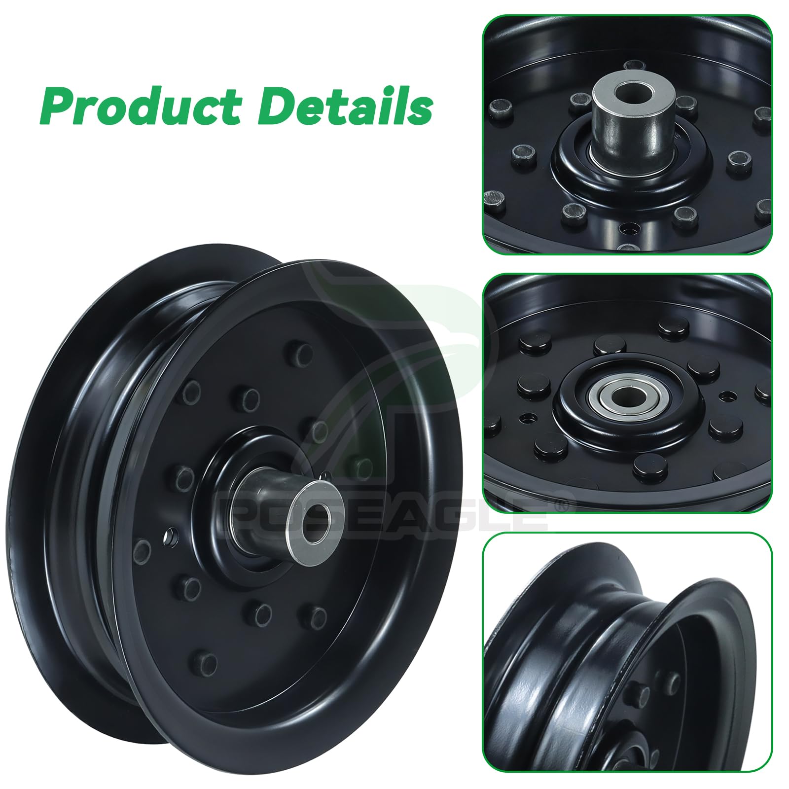 POSEAGLE 532196106 Idler Pulley Replaces 532197379 Craftsman
