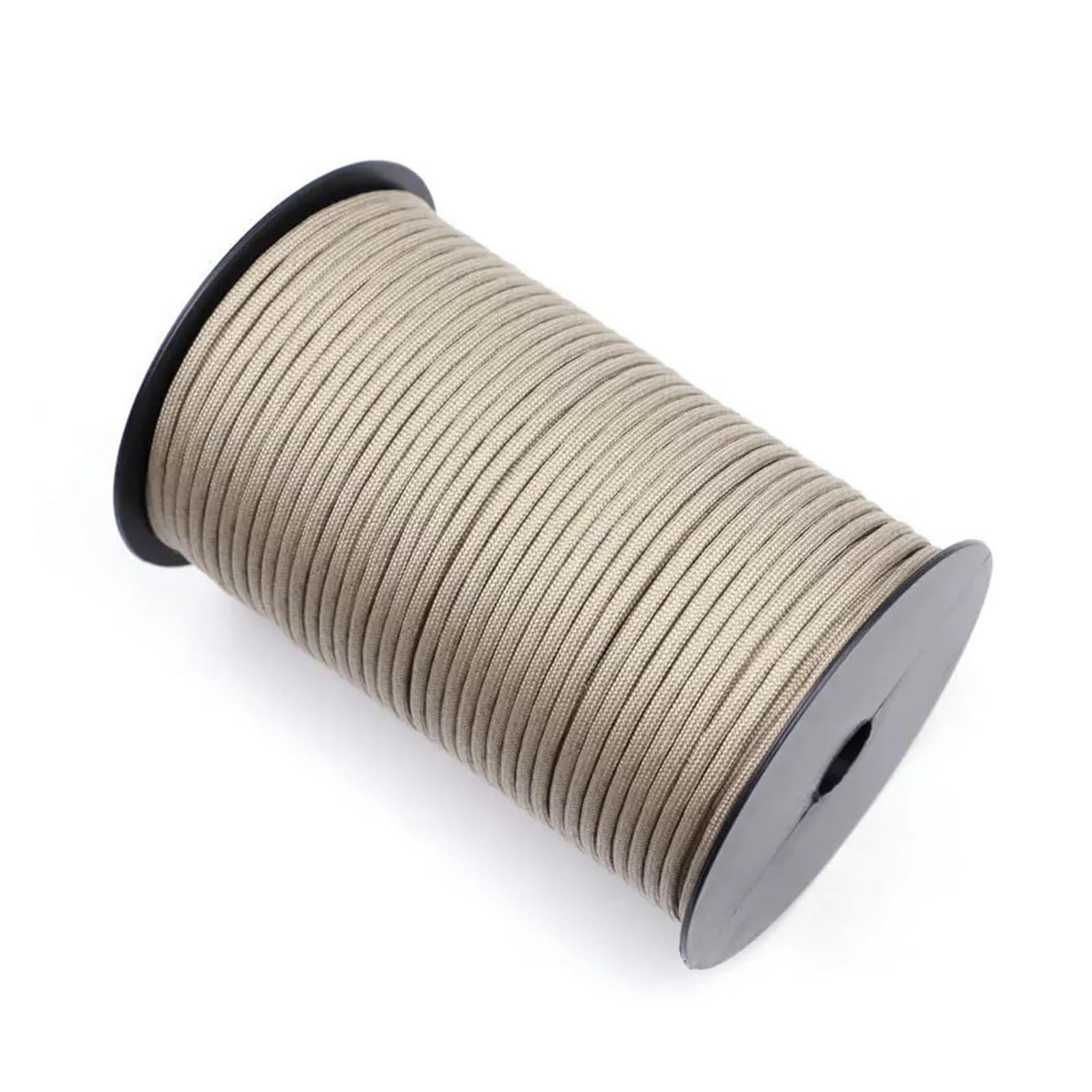 Paracord 650 Paracord 9 Strand 4mm Parachute Cord Camping Accessories DIY Weaving Outdoor Survival Equipment Tent Rope(9C Gray,100M)