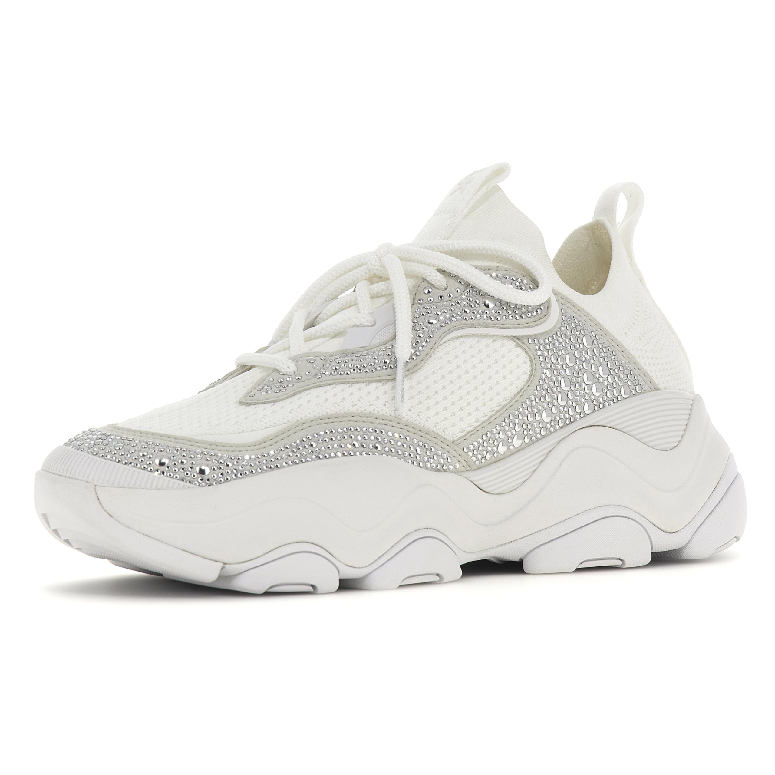 Michael Kors Damen Atlas Sneaker, Optic White, 41 EU