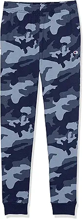 Champion Boys Sweatpants, Lightweight Sweatpants for Boys, Kids' Pants, Script & Print, 25"