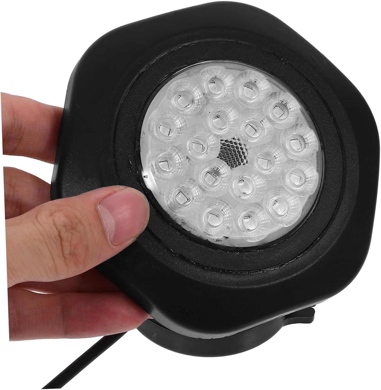 YOSADIER 多機能防水ソーラー充電式水底射灯 家用ガーデンライト プールライト対応 耐候性屋外照明