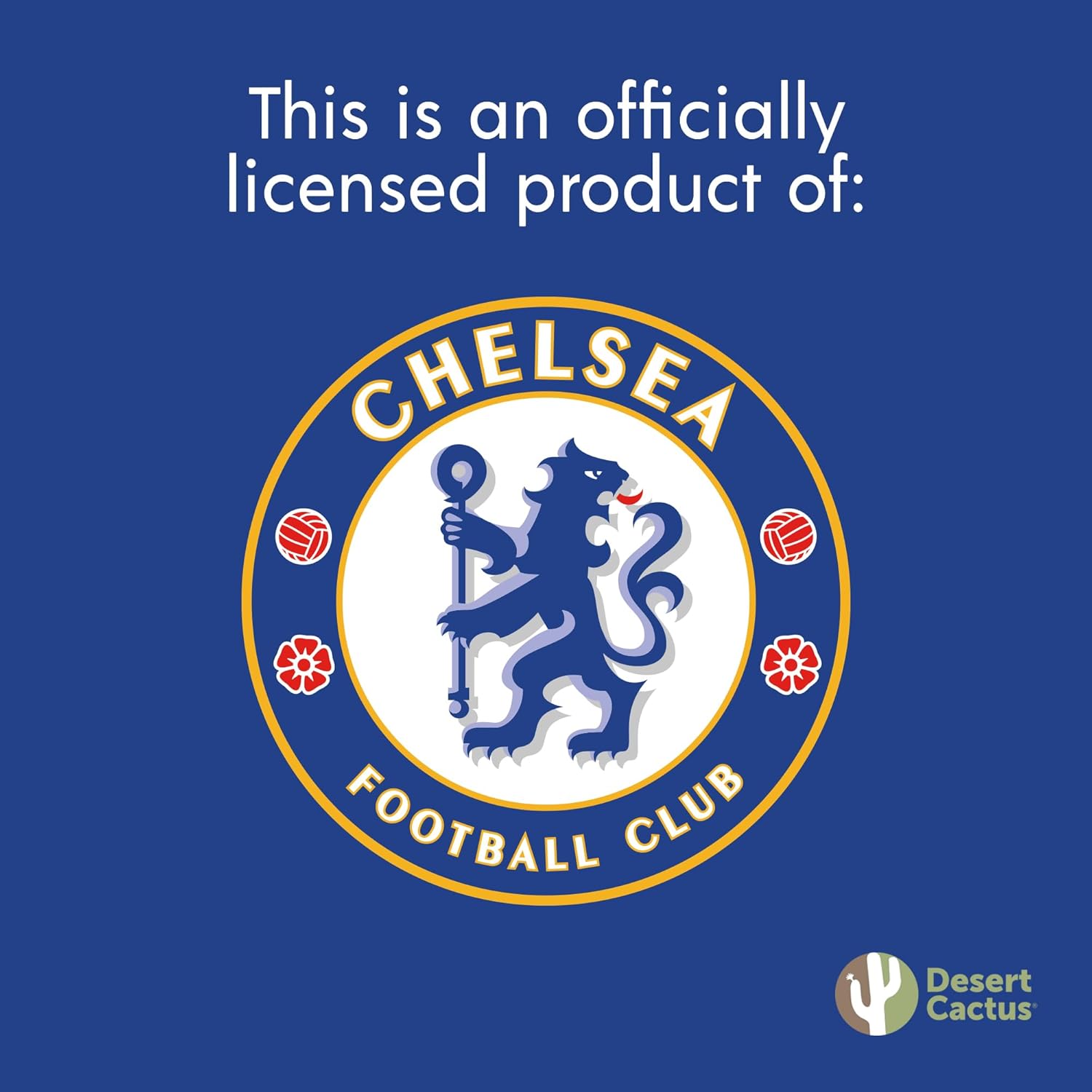 Desert Cactus Chelsea FC Sticker Decal Vinyl London Blue Lions Football Soccer Laptop Water Bottle Car Scrapbook T1 (Type 1-3) - Image 6