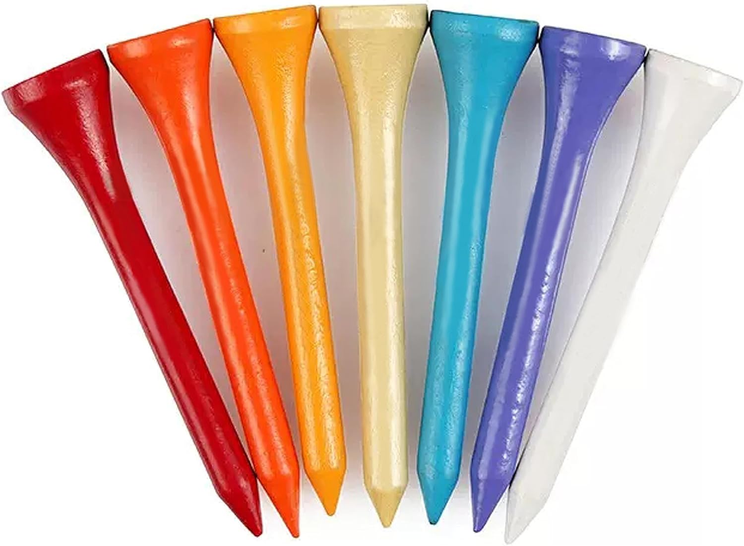 PGM Golf Tees Wood 30/50/100 Pack Review | Golf Accessories PGM Golf Tees Wood 30/50/100 Pack, Plastic Golf Tees Durable & Long-Lasting, Reduce Friction & Increase Distance, Golf Wood Tees Golf Accessories