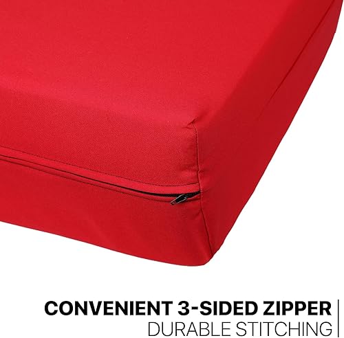 Miniatura 6 de MoNiBloom Funda elástica para futón de tamaño Queen, sin brazos, protector de muebles, duradera y lavable, con cremallera, para adultos, niños y