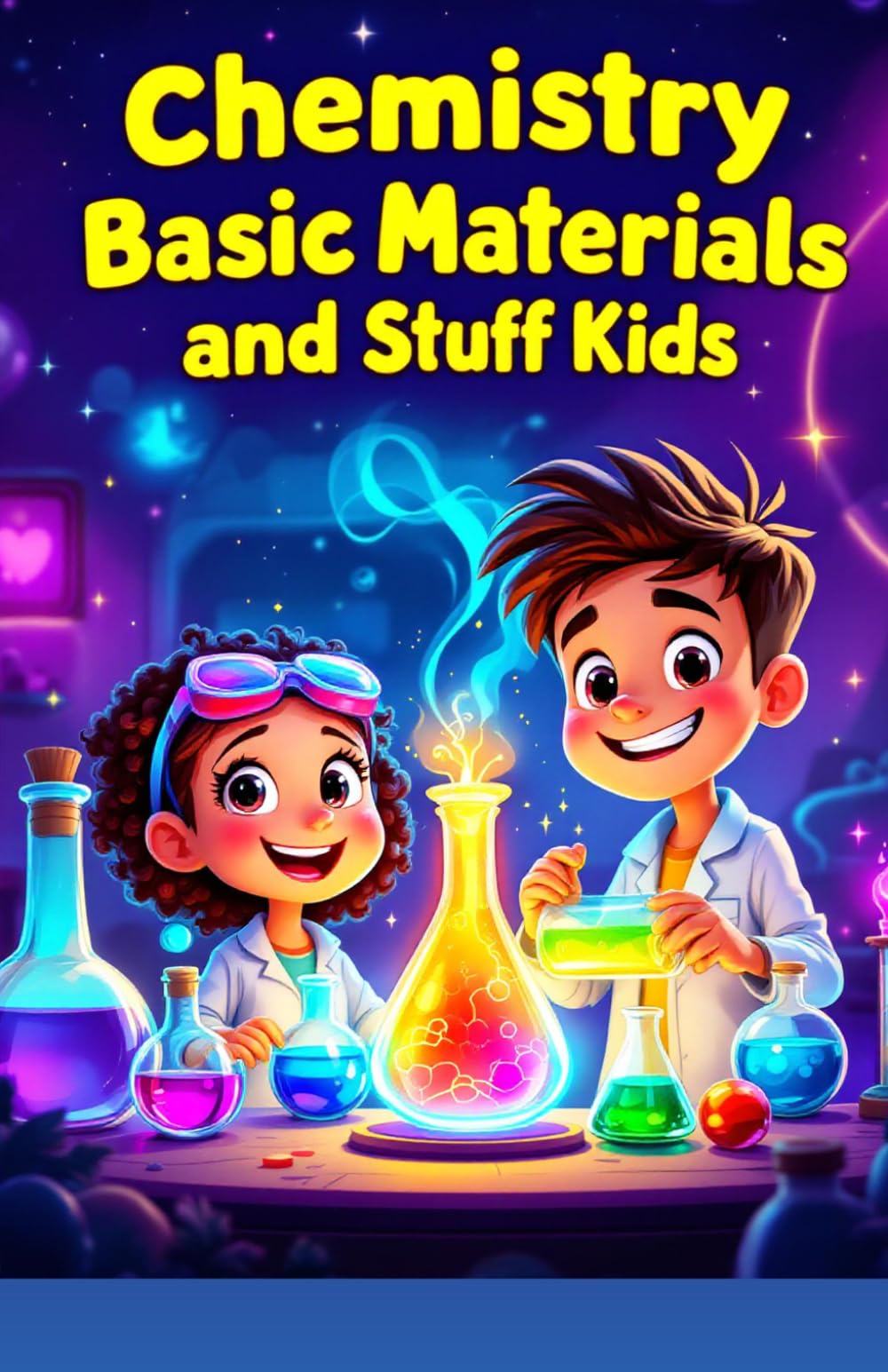 Chemistry Basic Materials and Stuff for Kids: Explore Atoms, Elements, Metals, Plastics, Nanomaterials and How Everyday Objects Are Made (Chemistry Book For Kids)