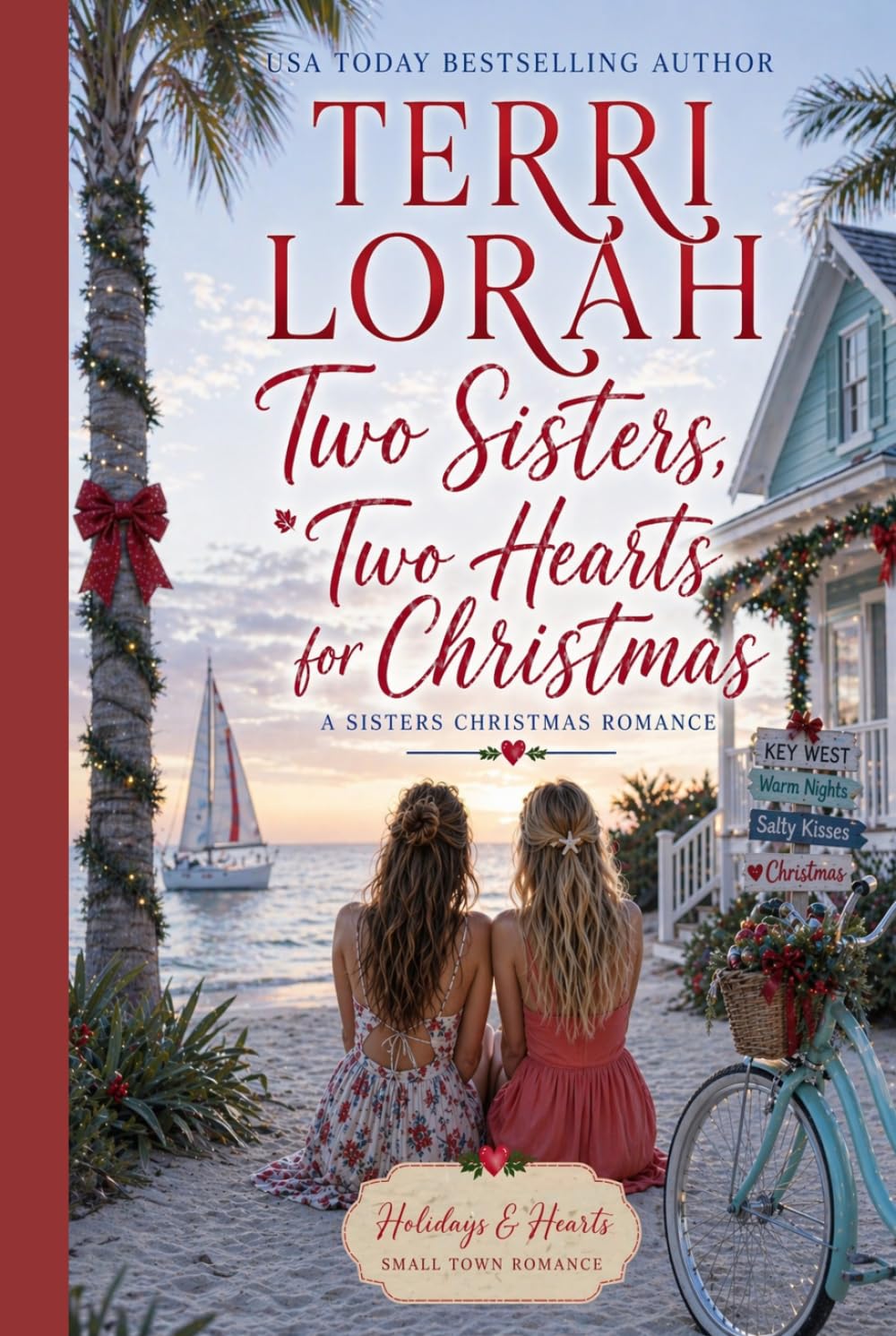 Two Sisters, Two Hearts for Christmas (Holidays & Hearts Small Town Romance)