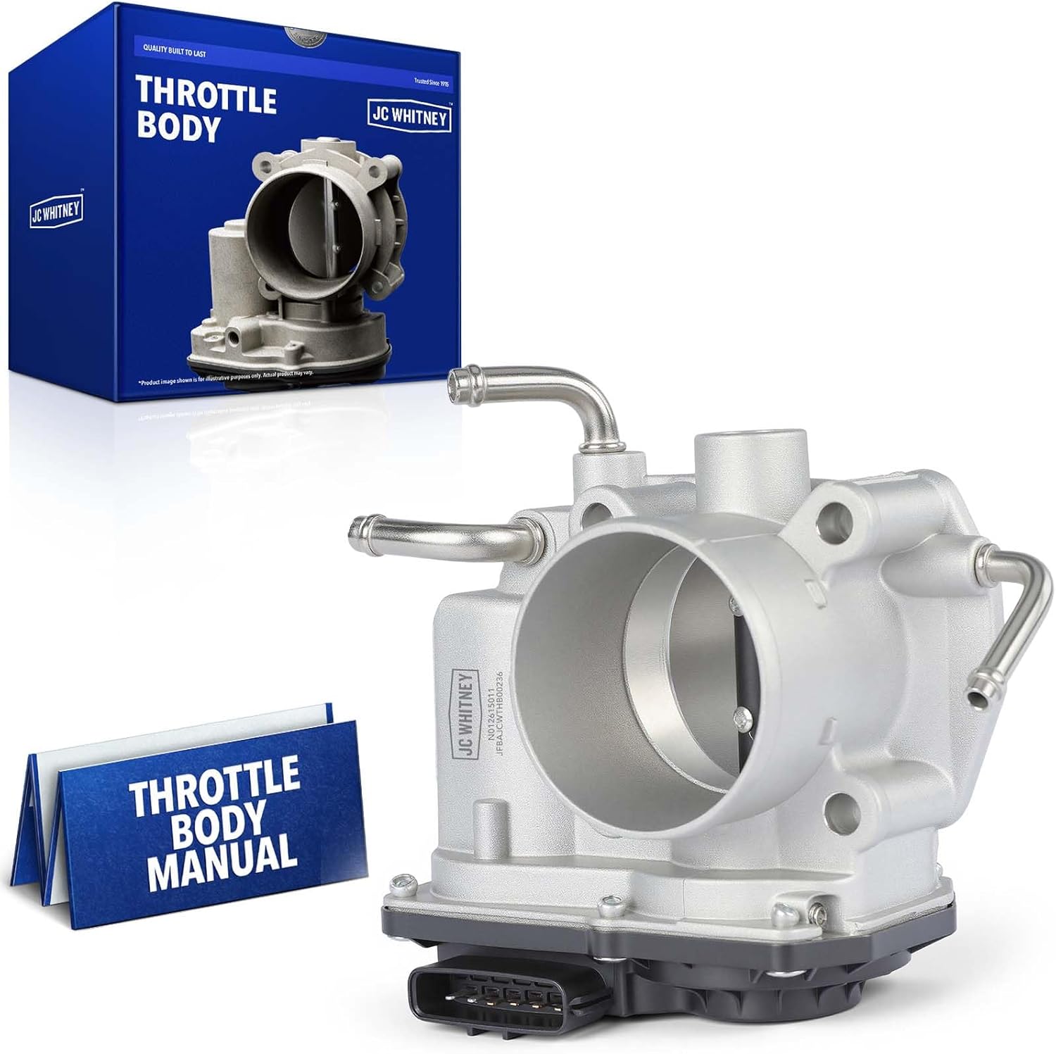 JC Whitney JFBAJCWTHB00236 Electronic Throttle Body - Compatible with Toyota RAV4 2008, Camry 2008-2011, Corolla 2009-2013, Matrix 2009-2013, Solara 2008, Lexus HS250h 2010-2012 - 2.4L