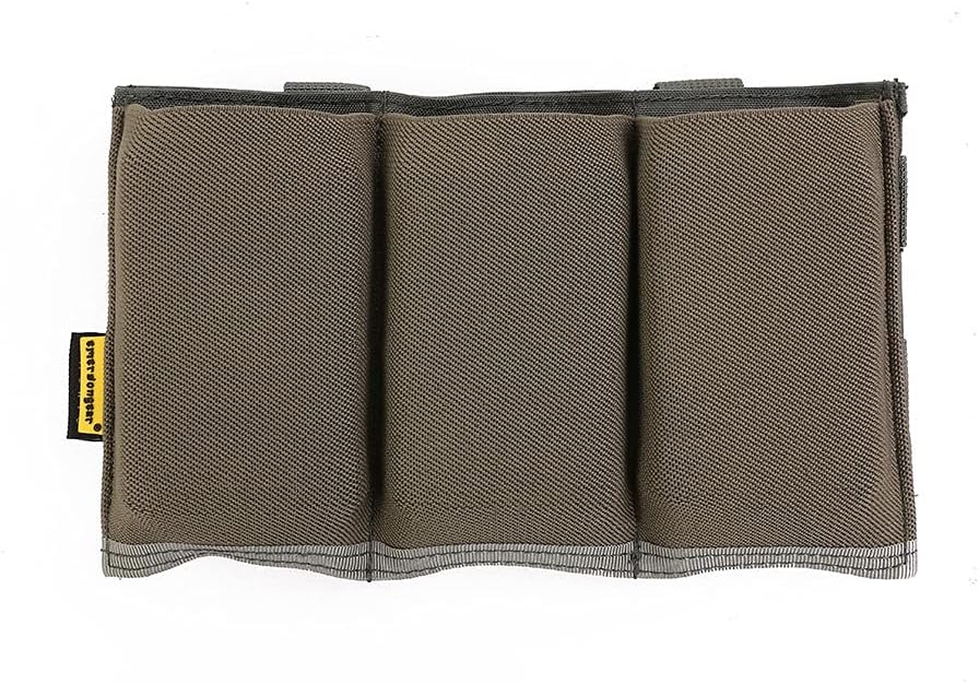 emersongear Triple M4 Pouch,Tactical Mag Pouch Molle for Vest Belt,5.56/7.62 Available