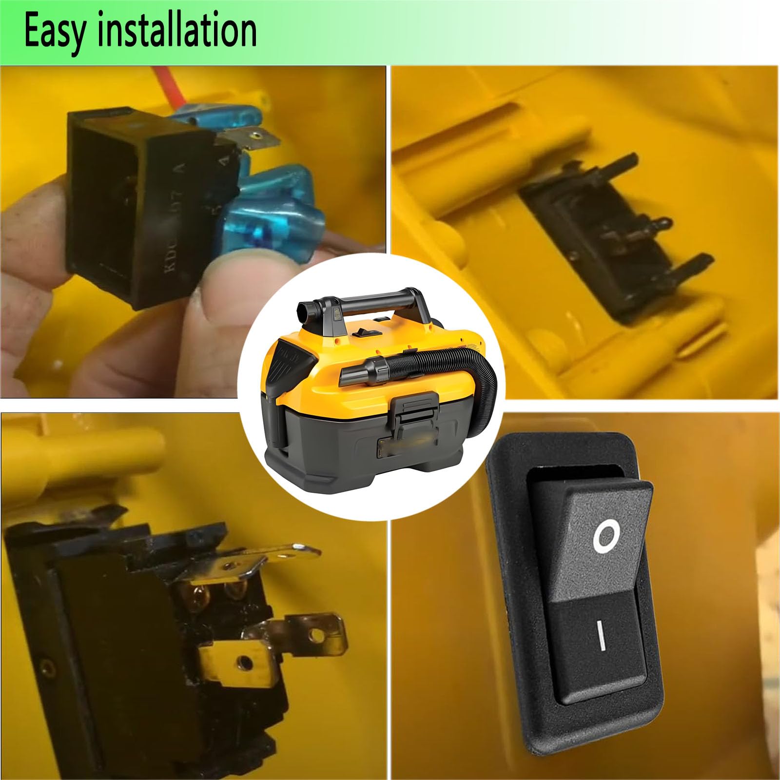 自動スイッチ Amazon.com: Replace 5140058-09 Vacuum Switch Fit for DeWalt DCV580