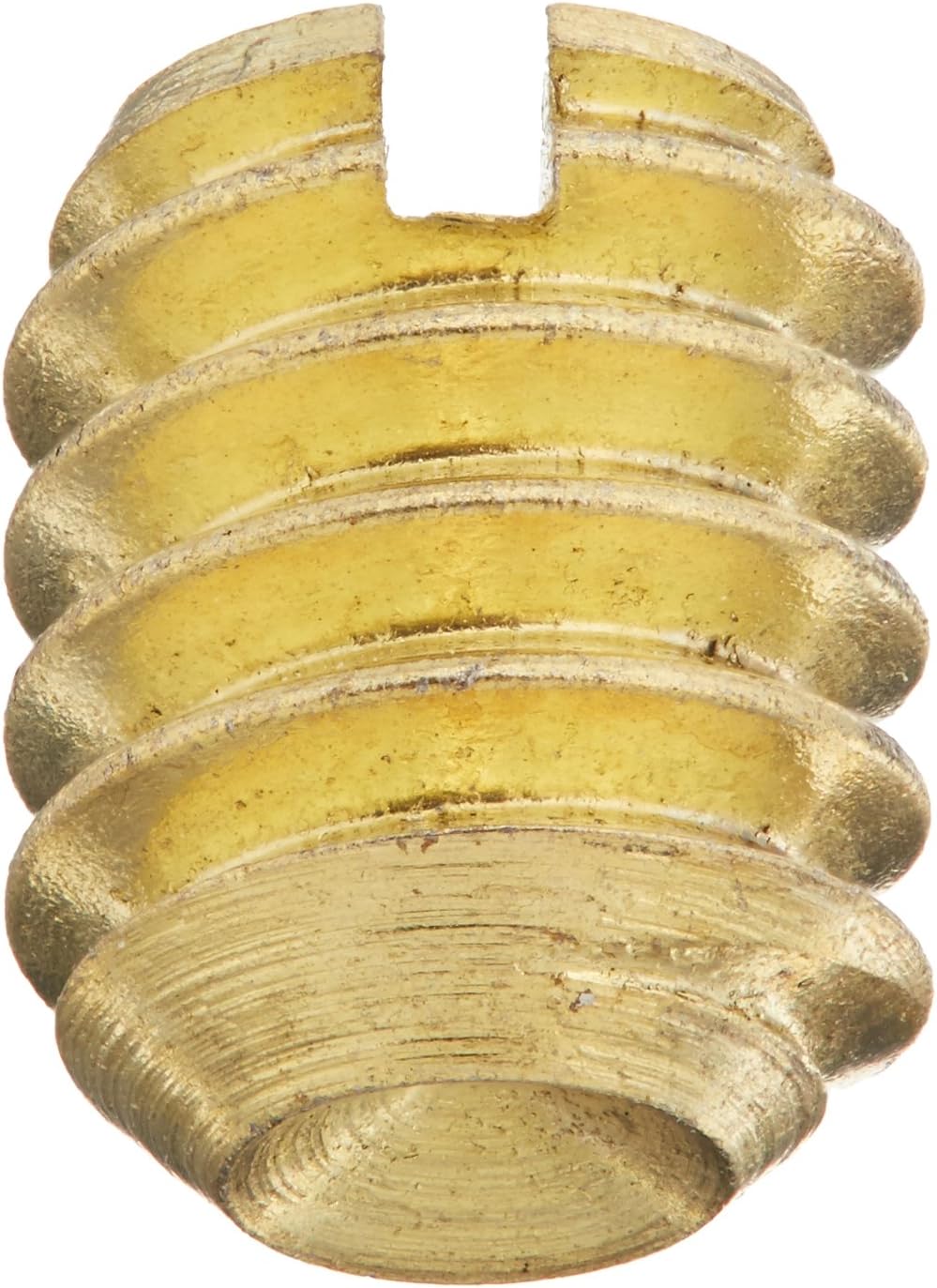 Hard-to-Find Fastener, 014973153366, 1/4"-20 Steel Coarse Thread Slotted Headless Set Screws (for Door Knobs), 1/4-20, Piece-20
